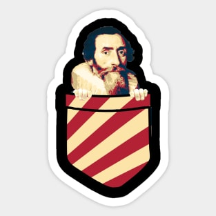 Johannes Kepler In My Pocket Sticker